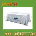Factory High quality white polyester table cloth